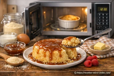 Gâteau à la semoule au micro-ondes : recette simple et rapide