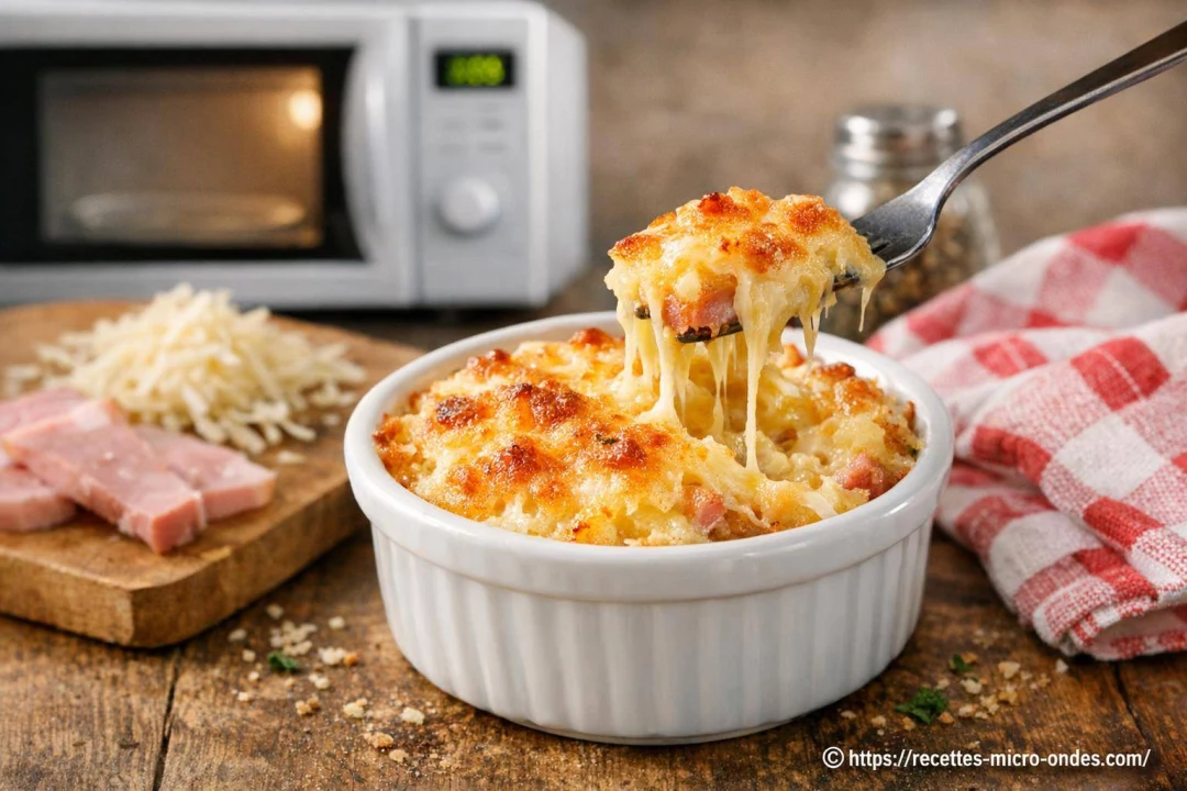 Gratins au micro-ondes