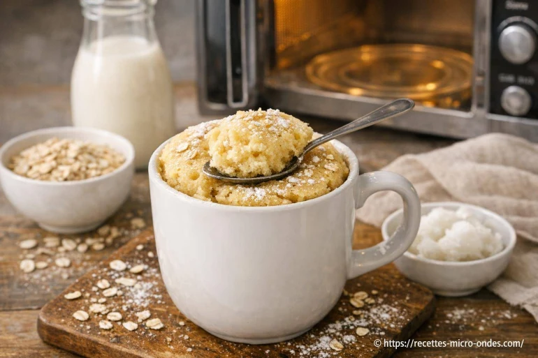 Mug cake vegan nature au micro-ondes : comment le réussir facilement ?