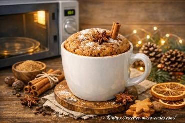 Gâteau aux épices douces au micro-ondes : recette rapide et savoureuse